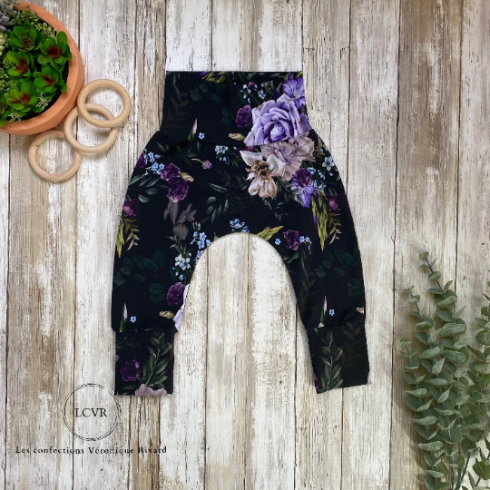 Pantalon Bouquet Lilas prêt à partir