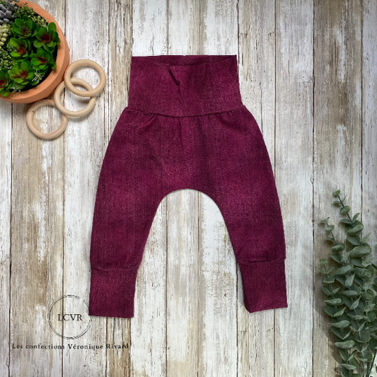 Pantalon Faux Jeans Cerise prêt à partir