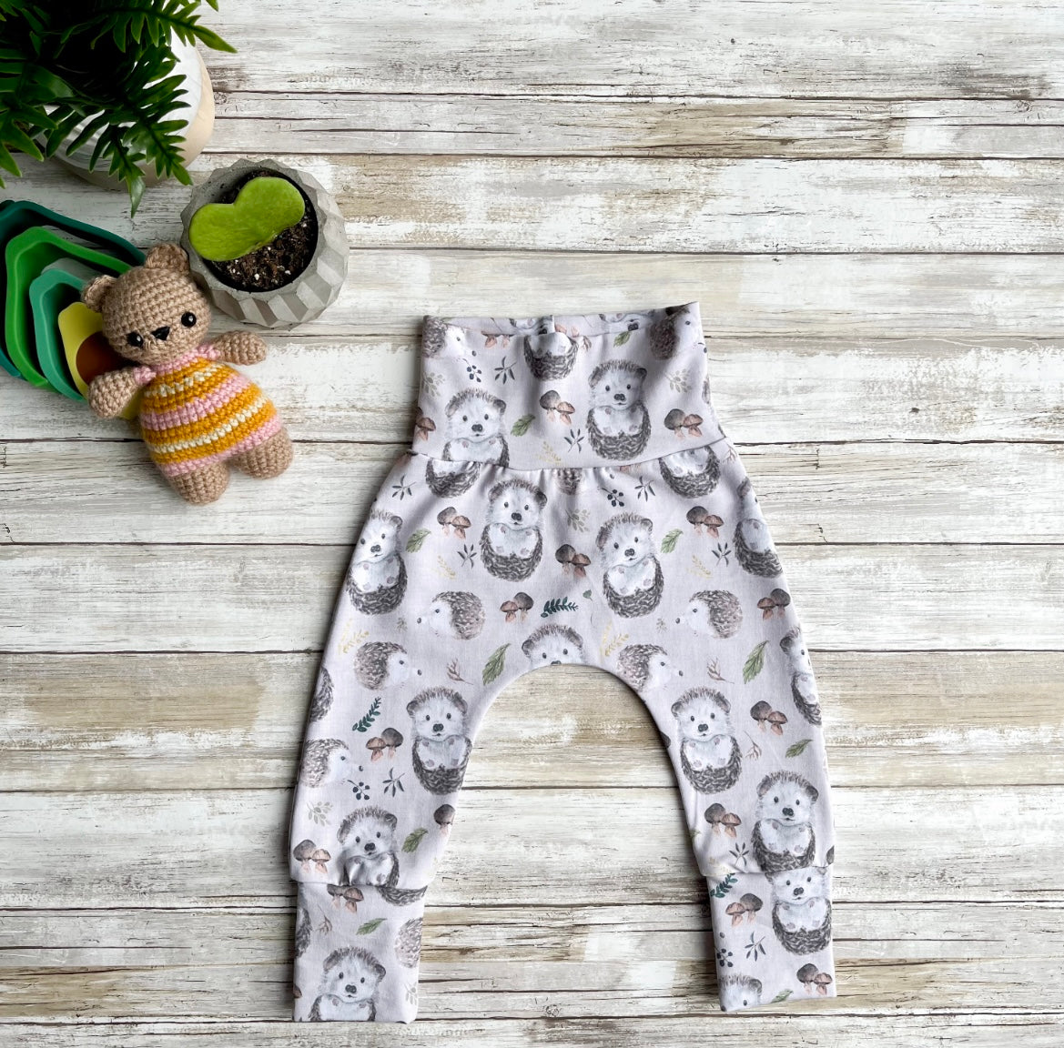 Pantalon Bébé hérisson prêt à partir